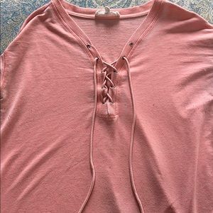 Peach sweatshirt